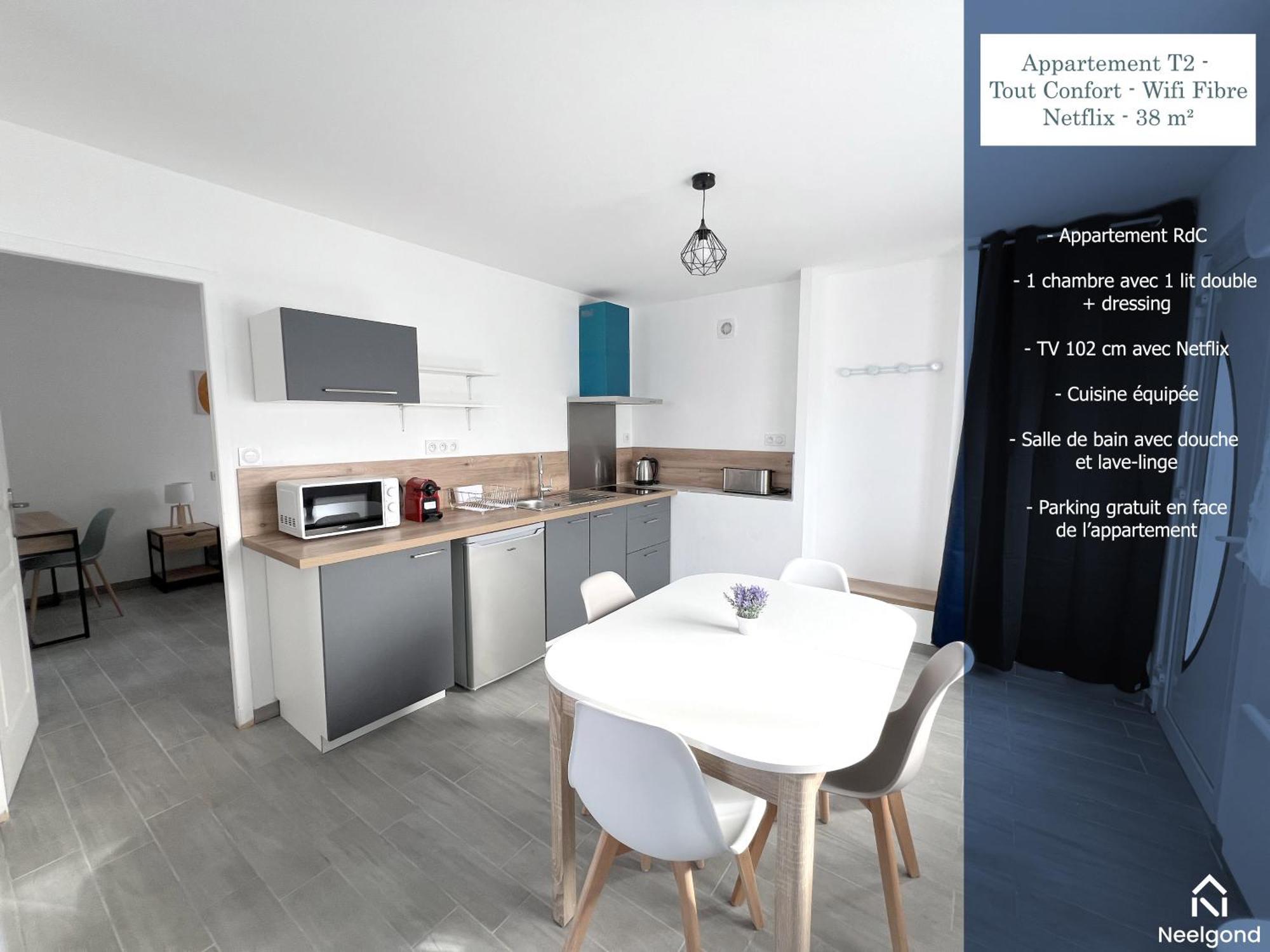 178B - Appartement T2 Tout Confort - Wifi Netflix Le Gond-Pontouvre エクステリア 写真